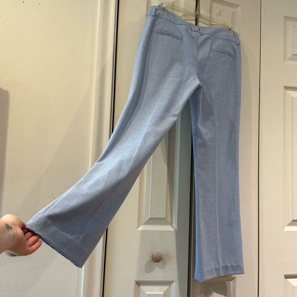 Amanda & Chelsea Light Blue Contemporary Fit Comfort Stretch Woven Dress Pants 4 - Picture 5 of 10